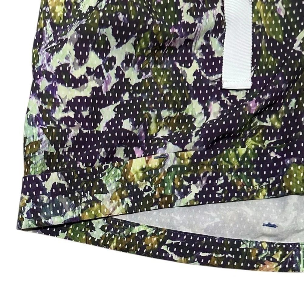 Lululemon Spring Break Away Mid Rise Short 3” in Floral Sport White Multi Sz 4